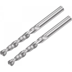 uxcell Solid Carbide Drill Bits, 2.5mm C2/K20 Tungsten Carbide Jobber Drill Bits Straight Shank Drilling Tool for Stainless Steel Aluminum Iron Metal Plastic 2pcs in Saudi Arabia