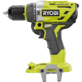 Ryobi P251 One+ 18V Lithium Ion 750 بوصة رطل مثقاب مطرقي بدون فرشاة مع 3 أوضاع للحفر، وقابض 24 موضعًا، ومقبض مريح (متجدد) in Kuwait