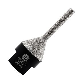 FOCSTOL Diamond Finger Milling Bit - 4/5''-2''(20-50mm) Diamond Beveling Chamfer Bit for Porcelain Ceramic Tile Marble Granite 5/8''-11 Thread