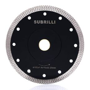 3 Inch Diamond Saw Blade for Porcelain Tile Granite Marble Ceramics Cutting(5/8 Arbor)