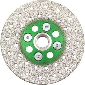 kurstol طحن قطع الماس بليد - عجلة طحن الماس 5 "/ 125mm × 5 / 8-11 أربور، عجلة طحن الجرانيت لشطبة تشكيل الخزف الحجري، البلاط، السيراميك، الجرانيت، الخرسانة
