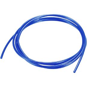 uxcell Nylon Line Hose Tube, 2mm(0.07") ID x 4mm(0.15") OD 2m PA12 Nylon Tube for Air Line Brake Fluid Transfer Blue