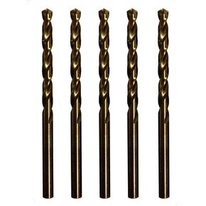STROTON Metric M42 8٪ لقم الثقب الكوبالت للفولاذ المقاوم للصدأ والمعادن الصلبة (4.5 مم × 5 قطع) in Kuwait
