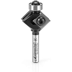 Amana Tool - RC-1008 Insert Bevel Laminate Trim 15 Deg x 13/16 Dia x 7/16 x 1/4" Shank