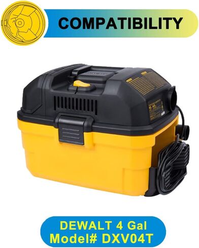 SpaceTent 10 عبوات DXVA25-4040 أكياس تصفية الغبار سعة 4 جالون لـ DeWalt DXV04T 4 جالون رطب/جاف in Kuwait