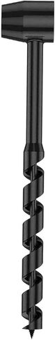 Hand Auger Wood Drill,Bushcraft Hand Auger Wrench Scotch Eye Wood Auger Bushcraft Auger Survival Settlers Wrench Tool Bushcraft Gear for Camping,Outdoor,Hiking,Woodworking (19-230mm) in Kuwait
