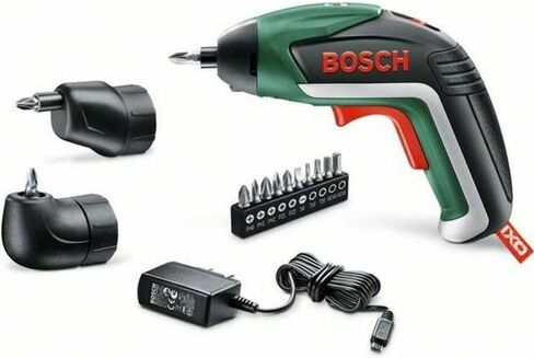 مفك البراغي اللاسلكي المدمج من Bosch Home and Garden، Ixo Set Premium in Kuwait