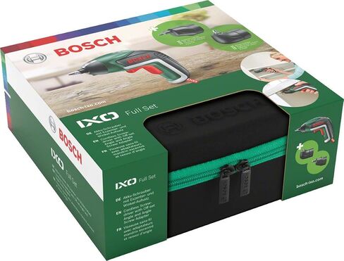 مفك البراغي اللاسلكي المدمج من Bosch Home and Garden، Ixo Set Premium in Kuwait