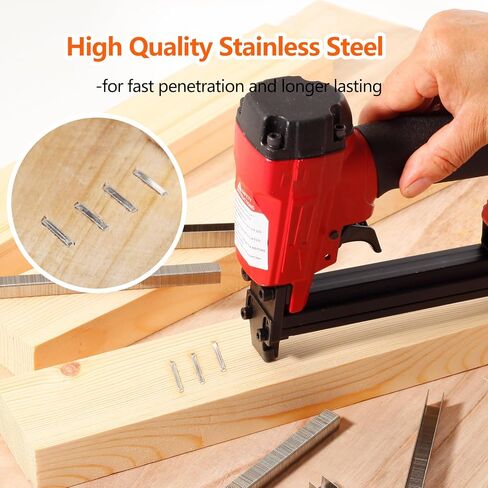 SITLDY 3/8 Inch Crown 22 Gauge Stainless Steel Staples 2240-Count 3 Sizes for 71 Series Staple Gun, Includes: 5/16", 3/8", 1/2" Assortment, Combo kit in Saudi Arabia