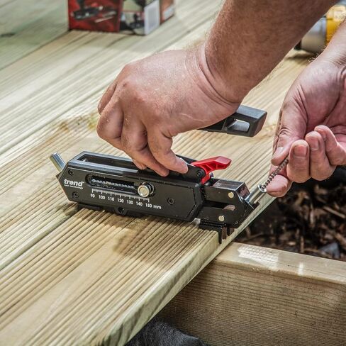Trend Concealed Screw Deck Jig, Installs Decking Without Visible Fasteners for Accurate Board Spacing & Prolonged Decking Life, DK/JIG in Saudi Arabia