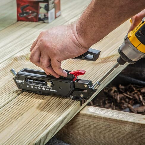 Trend Concealed Screw Deck Jig, Installs Decking Without Visible Fasteners for Accurate Board Spacing & Prolonged Decking Life, DK/JIG in Saudi Arabia