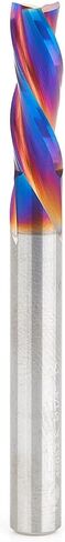 Amana Tool Spektra Extreme Tool Life Solid Carbide CNC Down-Cut Spiral Plunge Router Bit, 46055-K, 3/8 Dia x 1 CH x 3/8 SHK 2-½ Inch Long 3 Flute in Saudi Arabia