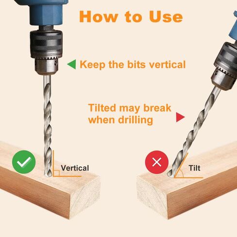 10PCS 0.8mm Twist Drill Bits,HSS Drill Bits with Straight Shank | Electrical Drilling Tool Replacement for Plastic,Copper,Wood,Metal,Aluminum Alloy,Steel,Cast Iron in Kuwait