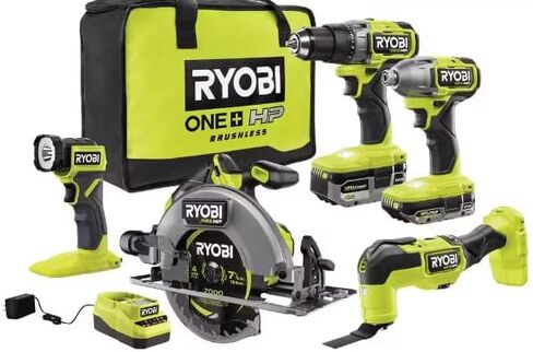 18V Brushless 5-Tool Combo Kit in Saudi Arabia