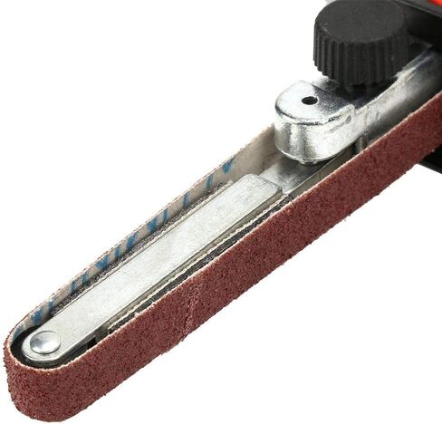 DAUERHAFT Belt Sander Adapter,Ergonomic Design Sander Sanding Head Adapter,Mini Electric Angle Grinder Belt Sander Head Attachment,for Blade Grinding, Grinding Scissors in Saudi Arabia