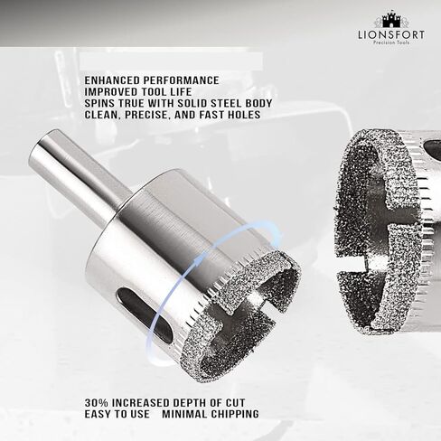 1 1/4 بوصة الماس ثقب الماس بلاط السيراميك بلاط السيراميك جدار جدار 1.2 بوصة ثقب القاطع in Kuwait