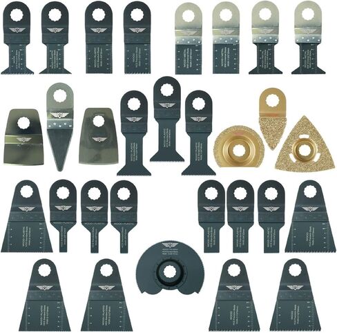 30 × مجموعة صندوق شفرات SW_WXK30 OMT لروكويل F30 F50 F80 AEG ريوبي ووركس متعددة الأدوات in Kuwait