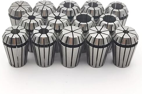 3 قطعة ER20 1/2 "، 1/4" ، 1/8 "عالية الدقة أسطوانة معدنية مجموعة ل CNC Workholding النقش طحن مخرطة تشاك أداة in Kuwait