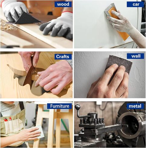 ورق صنفرة 1000 حبيبة 10 قطع، 9 × 11 بوصة، صفائح كاملة من كربيد السيليكون الرطب والجاف، ورق رمل كامل لتشطيب الأثاث الخشبي، المعدن، الحوائط الجافة، البلاستيك، تلميع سنفرة السيارات، صنفرة كتلة الرمل اليدوية in Kuwait