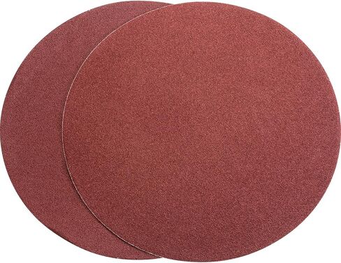 Woodstock D1322 9-Inch Diameter PSA 80 Grit Aluminum Oxide Sanding Disc, 2-Pack in Saudi Arabia