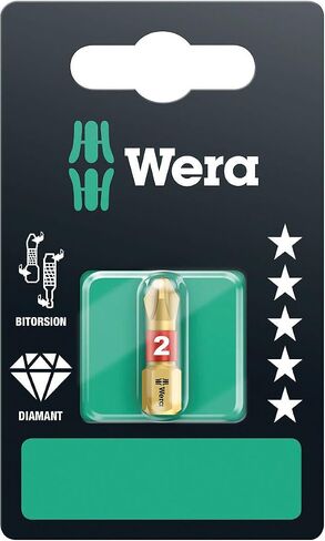 851/1 BDC Bits SB, PH2, PH 2 x 25 مم, Wera 05073333001 in Saudi Arabia