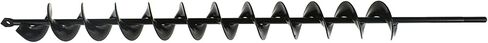 marddpair Earth Auger Bit Auger Drill Bit 24 Inch Length 2 Inch Width Repid Planter, Yard Gardening Planting Bulbs Auger, Post or Umbrella Hole Digger for 3/8 Inch Hex Drive Drill in Saudi Arabia