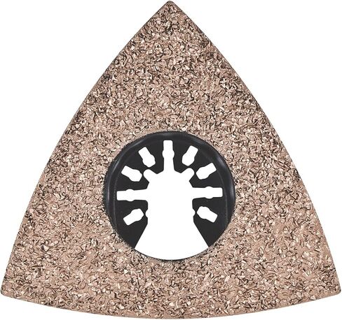 Genesis GAMT741 Universal Quick-Fit 3 1/8" Triangular Carbide Grit Oscillating Quick-Release Rasp in Saudi Arabia