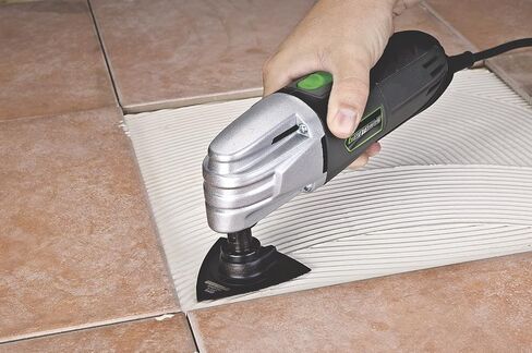 Genesis GAMT741 Universal Quick-Fit 3 1/8" Triangular Carbide Grit Oscillating Quick-Release Rasp in Saudi Arabia