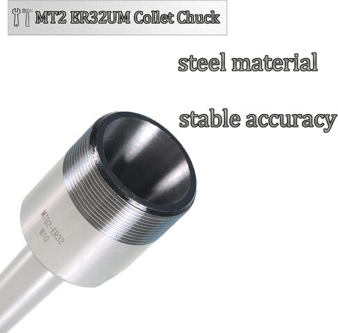 Findmall MT2 ER32UM M10 حامل أدوات مخروطي كوليت تشاك مناسب لآلة النقش باستخدام الحاسب الآلي وأداة مخرطة الطحن in Saudi Arabia