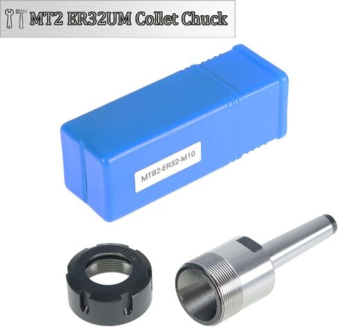 Findmall MT2 ER32UM M10 حامل أدوات مخروطي كوليت تشاك مناسب لآلة النقش باستخدام الحاسب الآلي وأداة مخرطة الطحن in Saudi Arabia