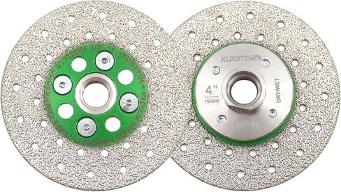 kurstol طحن قطع الماس بليد - عجلة طحن الماس 5 "/ 125mm × 5 / 8-11 أربور، عجلة طحن الجرانيت لشطبة تشكيل الخزف الحجري، البلاط، السيراميك، الجرانيت، الخرسانة in Kuwait