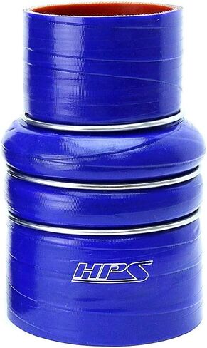 HPS CAC-250-300-COLD درجة حرارة عالية 4 طبقات من السيليكون المقوى CAC المسؤول عن مبرد الهواء، خرطوم توصيل جانبي بارد، أقصى ضغط 100 رطل لكل بوصة مربعة، طول 6 بوصات، معرف 2-1/2 بوصة > 3 بوصة in Saudi Arabia