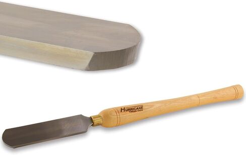 Hurricane Turning Tools, HTT-103, High Speed Steel, 1 1/2" Round Nose Scraper for Woodturning in Saudi Arabia