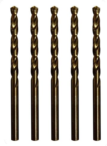 STROTON Metric M42 8٪ لقم الثقب الكوبالت للفولاذ المقاوم للصدأ والمعادن الصلبة (4.5 مم × 5 قطع) in Kuwait