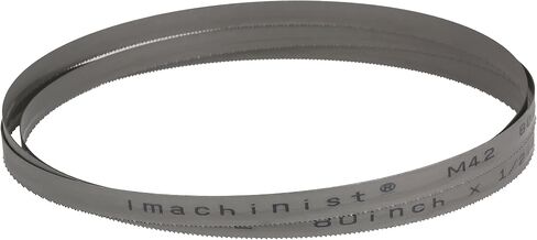 Imachinist S80121418 80" x 1/2" x 14/18TPI Variable Teeth Bi-Metal Band Saw Blades for Soft Ferrous Metal in Saudi Arabia