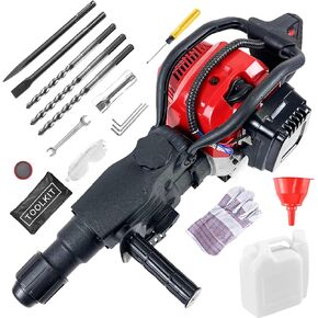 جاكشين 2 في 1 52cc البنزين جاك المطرقة قاطع الخرسانة 2-السكتة الدماغية تعمل بالغاز آلة حفر البنزين المحمولة جاك المطرقة in Kuwait