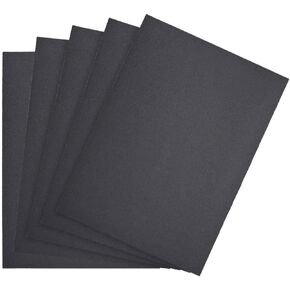 500 Grit Wet Dry Sanding Sheets Silicon Carbide Sandpaper 9x11 Inch 5pcs | Waterproof & Flexible Paper Backing,Resin Bonded Electro Coated, For Wood Furniture Metal Automotive, Polishing in Saudi Arabia