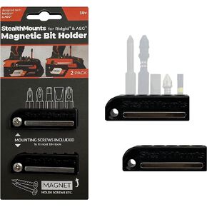 StealthMounts Magnetic Bit Holder for Ridgid | Drill Bit Organizer | Perfect Bit Holder for Ridgid Drills and Impacts (2 Pack) in Saudi Arabia