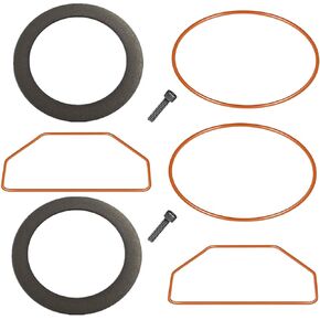 2pcs DAC-308 Piston Rings For Craftsman DeVilbiss Porter Cable Air Compressor K-0650 K-0058 KK-4835 KK-5081 A02743 With Cylinder Sleeve O-Ring in Saudi Arabia