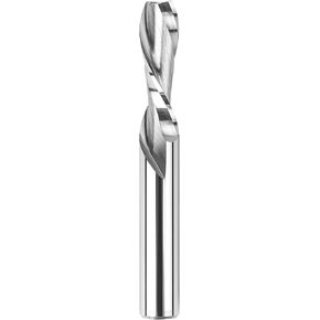 SpeTool 3/8" Shank Carbide Router Bits Spiral Downcut Router Bit with 1-1/4"Cutting Length 3" OVL CNC End Mill for Wood Carving Engraving in Saudi Arabia