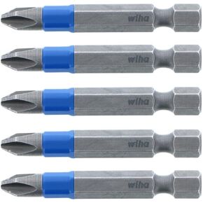 Wiha TerminatorBlue Impact Bit Phillips #2-2 Inch - 5 Pack in Kuwait