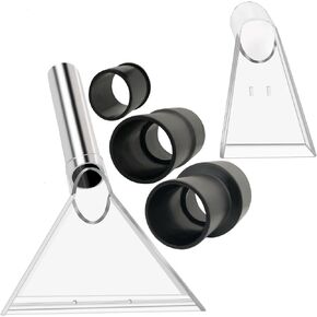 توناماكس ملحق استخراج شفاف يعمل مع اول شوب فاكس مع ثلاثة محولات 1-1/4 انش و1-7/8 انش و2-1/2 انش لتنظيف المفروشات والسجاد والتفاصيل التلقائية، ملحق استخراج المكنسة الكهربائية الرطبة/الجافة in Kuwait