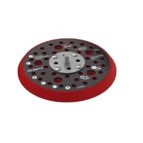Xtract Hookit Xtract Hook and Loop Sanding Disc Backup Pad, 89409, 6 in, Max 12,000 RPM OPM, Hard, 49 Holes, Low Profile Finishing Disc Pad, 5/16-24 EXT