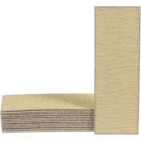 HARFINGTON 50pcs Micro Sander Paper 180 Grit 3.5x1.2 Inch Mini Sanding Sheets Strips Hook Loop Sandpapers for Wood Metal Small Projects Tight Spaces Polish Work in Kuwait