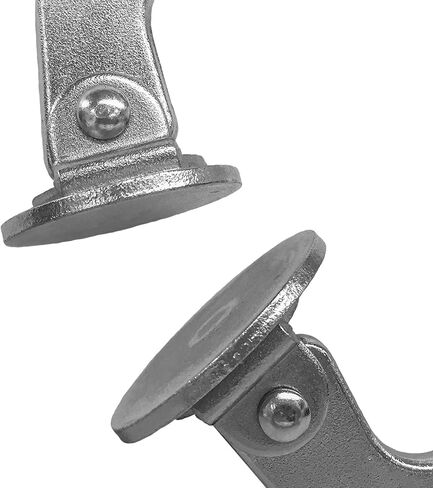 Milescraft 4003 8in Face Clamp – Heavy Duty, Locking, C-Clamp with Adjustable Swivel Pads, for Pocket Hole Joinery, Wood Projects, Welding and More in Saudi Arabia
