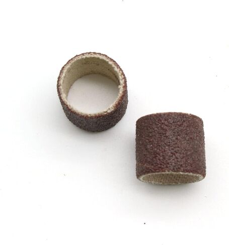 TMAX 100 pc 1/2 Inch Sand Drum Grit 120 Medium with 2 pc 1/8 Inch Mandrel for Dremel Rotary Tools in Saudi Arabia