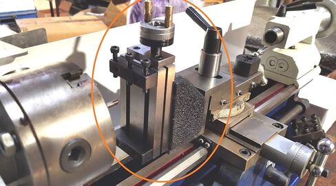 Mini Vertical Milling Slide Mounted on Z Type Caste Iron Angle Plate -Direct Fit for Mini Lathes in Saudi Arabia