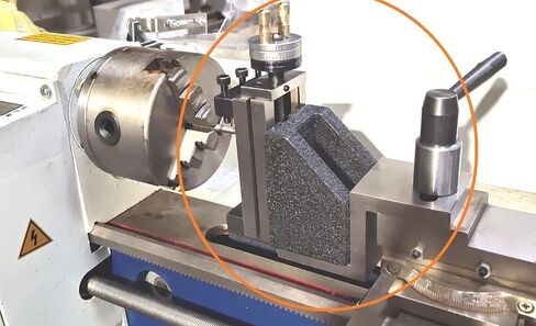 Mini Vertical Milling Slide Mounted on Z Type Caste Iron Angle Plate -Direct Fit for Mini Lathes in Saudi Arabia