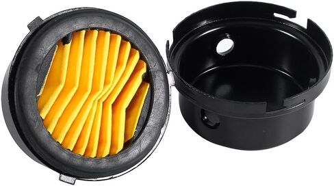 Air Compressor Silencer Filter Metal Air Compressor Intake Filter Durable Sound Muffler Silencer as Compressor Accessories Filters Thread 3/8" 16MM in Saudi Arabia