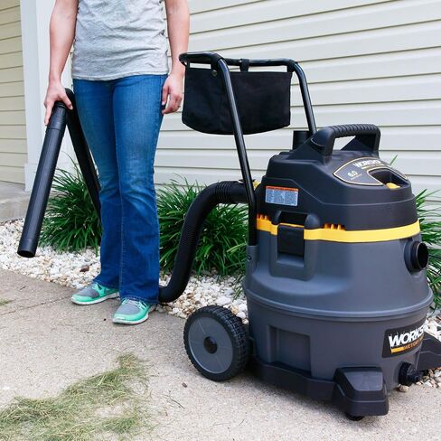 WORKSHOP Wet/Dry Vacs Vacuum WS1400CA High Power Wet/Dry Vacuum Cleaner, 14-Gallon Heavy-Duty Shop Vacuum Cleaner, 6.0 Peak HP Wet and Dry Vacuum with Cart,Gray in Saudi Arabia